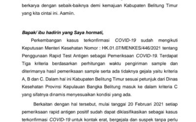 Lagi, 36 Orang Terkonfirmasi Positif COVID-19