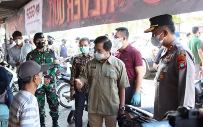 HARI INI DELAPAN ORANG POSITIF COVID-19 SAAT SWAB ACAK DI MANGGAR.