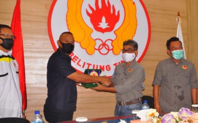 KONI Bateng Puji Pembinaan Atlet KONI Beltim