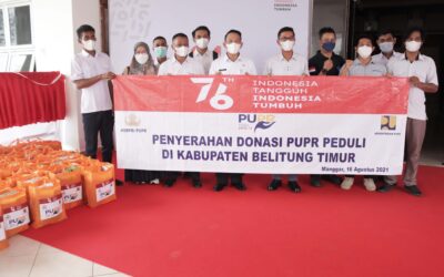 Beltim Terima Bantuan Dari Kementerian PUPR
