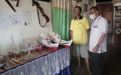 DAPAT BANTUAN ALAT INDUSTRI, SAKARIA JUAL MINIATUR KATER HINGGA MANCANEGARA