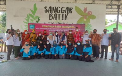DPMPTSPP Beltim Gandeng Dekranasda Adakan Kegiatan Pelatihan Batik Rembuding