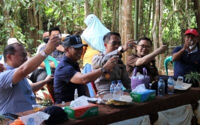 Gubernur Babel dan Bupati Beltim Resmikan Kampong Lebah Teran