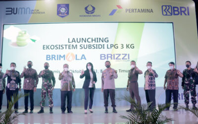 BELTIM TUAN RUMAH LAUNCHING PENGGUNAAN BRIZZI LPG CARD DAN APLIKASI BRIMOLA
