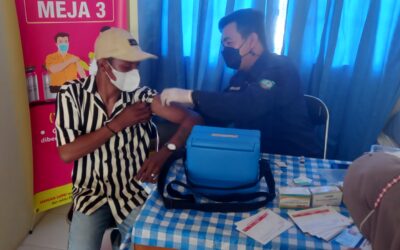 UPT Puskesmas Manggar Kembali Gelar Vaksinasi Massal