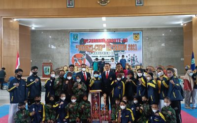 INKAI Beltim Sabet Juara Umum Dalam Kejuaraan Karate Bupati Belitung Cup III