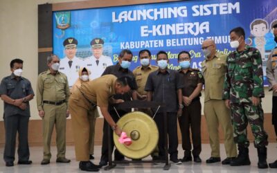 BKPSDM Beltim Launching E-Kinerja