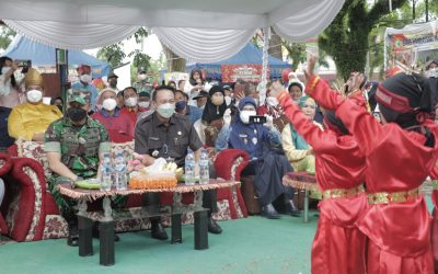 Bupati Beltim Buka Bazar Enterpreneurship Go To School