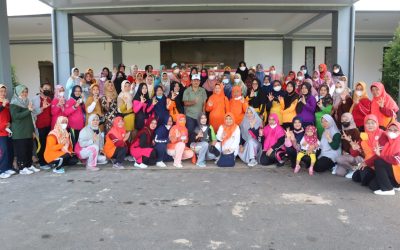 Peringati HUT ke-22 DWP Kabupaten Belitung Timur Laksanakan Jalan Santai