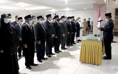 Bupati Beltim Lantik 12 Jabatan Pimpinan Tinggi Pratama