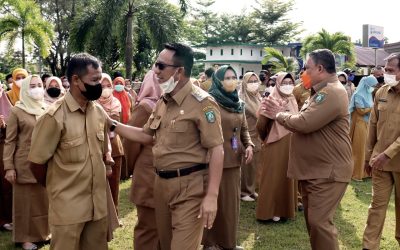 Apel Pertama 2022, Aan Ingin ASN Pemkab Beltim Bekerja Lebih Baik