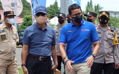 Sandiaga Uno Kunjungi Beltim, Aan Harap Bangkitkan Geliat Pariwisata dan Ekonomi Kreatif Daerah