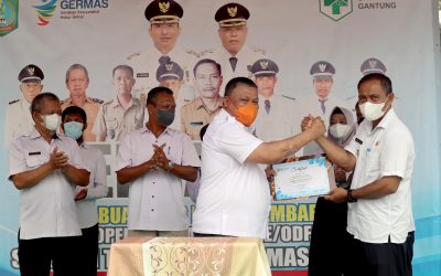 Kecamatan Gantung Deklarasikan ODF, Khairil “Kesehatan Termasuk Tiga Pilar Hidup Berkualitas”