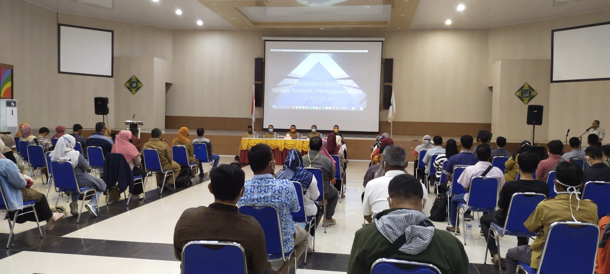Bimtek PPPS di Auditorium Zahari, Senin 21-2-2022
