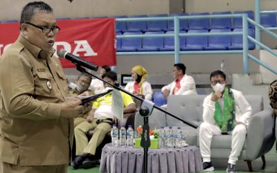 Hadiri Pembukaan Training of Trainer SKJ Pelajar, Wabup Khairil Harap Tingkatkan Semangat Olahraga di Beltim