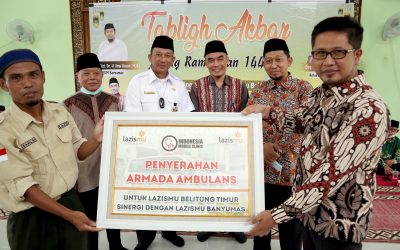 Tablig Akbar dan Launching Ambulans Lazizmu Beltim, Burhanudin “Kompak Selalu, Jaga Kesatuan dan Persatuan Umat Beragama”