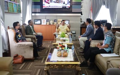 Kadin Kominfo dan GM Icon Plus Audensi dengan Bupati Beltim
