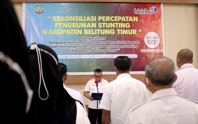 Wabup Tegaskan Komitmen Pemerintah dalam Menurunkan Angka Stunting Beltim