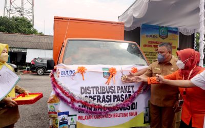 Wabup Khairil Buka Seremonial Operasi Pasar Murah Bersubsidi