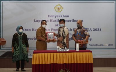 Alhamdulillah! Beltim Kembali Raih Opini WTP Tiga Kali Berturut-turut