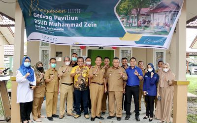 Resmikan Kembali Rawat Inap Paviliun, Aan Berharap RSUD Muhammad Zein Terus Tingkatkan Pelayanan