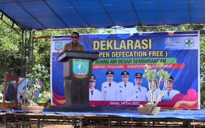 Kecamatan Simpang Renggiang Selesai Deklarasi Setop BABS