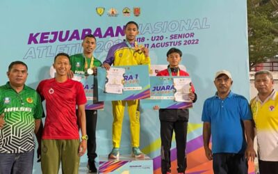Atlet PASI Beltim Juara III Di Kejurnas Atletik