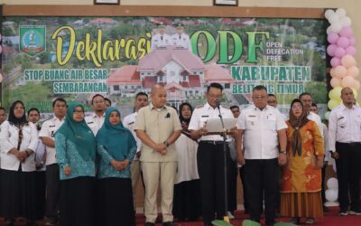 Belitung Timur Kabupaten ODF Pertama di Babel