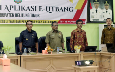 Buka Sosialisasi E-Litbang, Aan Dorong ASN Beltim Berinovasi Tingkatkan Kinerja
