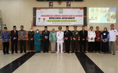 Bupati Lantik Kades Antar Waktu Sukamandi Damar