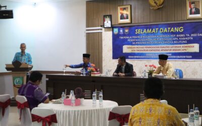 Pemkab Beltim Sambut Baik Kunker Disdukcapil se-Provinsi Babel
