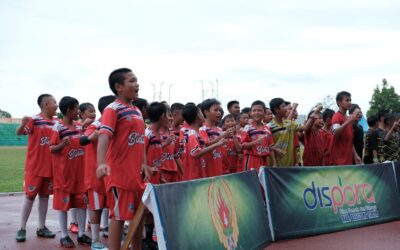 Kadispora Beltim Tutup Festival Sepak Bola U-12 Tahun 2022