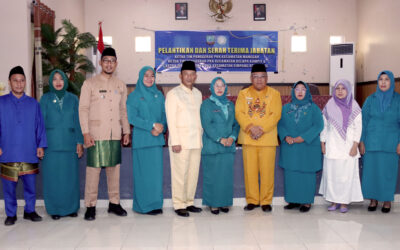 Tiga Ketua TP PKK Kecamatan di Beltim Resmi Dilantik