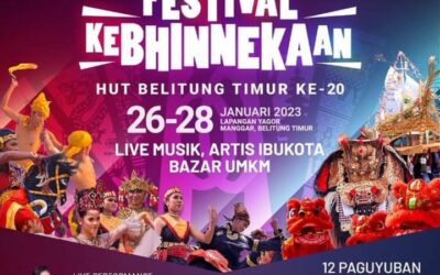 Festival Kebhinnekaan di Beltim Digelar 26-28 Januari di Lapangan Yagor Manggar