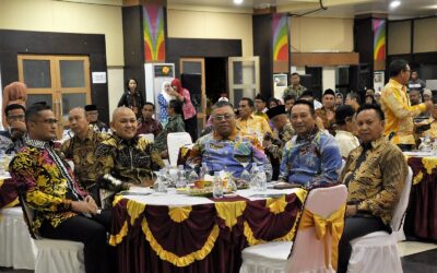 Malam Resepsi Menampilkan Vidio 2 Dekade Hari Jadi ke 20 Kabupaten Beltim