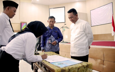 128 Nakes PPPK Terima SK, Aan : Bekerjalah Dengan Hati