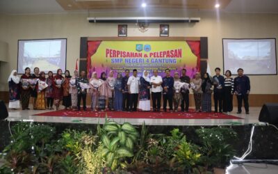 SMP Negeri 4 Gelar Pelepasan dan Perpisahan Siswa
