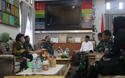 Bupati Sambut Hangat Kunjungan Danrem 045/Garuda Jaya ke Belitung Timur