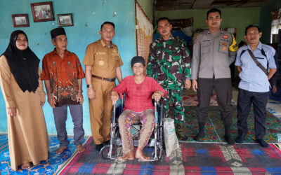 Berikan Bantuan dan Pantau Kondisi Lansia Dan Disabilitas, Burhanudin Dorong Gencarkan “Program Yuk Gi Nyelik Pasien”