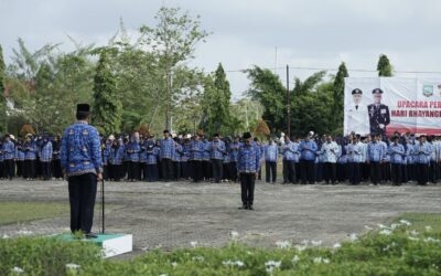 6 Poin Ini Penekanan Bupati Saat Pimpin Apel