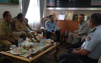 Bupati Beltim Sambut Kunjungan Kadivim Kemenkumham Babel