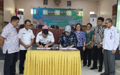Pemkab Beltim Tandatangani MoU dengan Stikes Mitra Keluarga