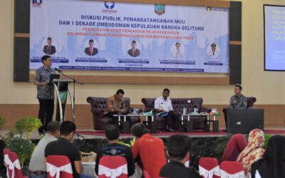 Ombudsman RI Bersama Pemkab Beltim Gelar Diskusi Publik