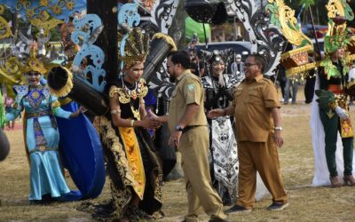 Parade Figur Rempah Diapresiasi Bupati dan Wabup Beltim