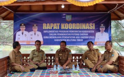 Gali Potensi PAD, Pemkab Beltim Gelar Rakor