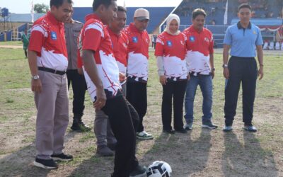 Meriahkan HUT Provinsi Babel, Beltim Kirim Tim Sepak Bola U-40