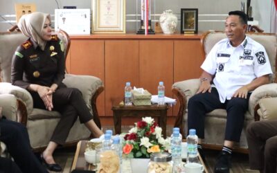 Kajari Beltim Audiensi dengan Bupati Beltim