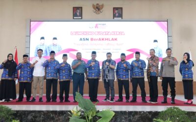BANGUN FONDASI ASN, PEMKAB BELTIM LAUNCHING ASN BerAKHLAK
