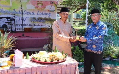 Hari Jadi Desa Lalang Momen Ciptakan Kebersamaan