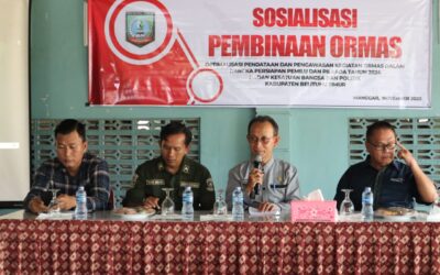 Ormas di Beltim Ikuti Sosialisasi Pembinaan